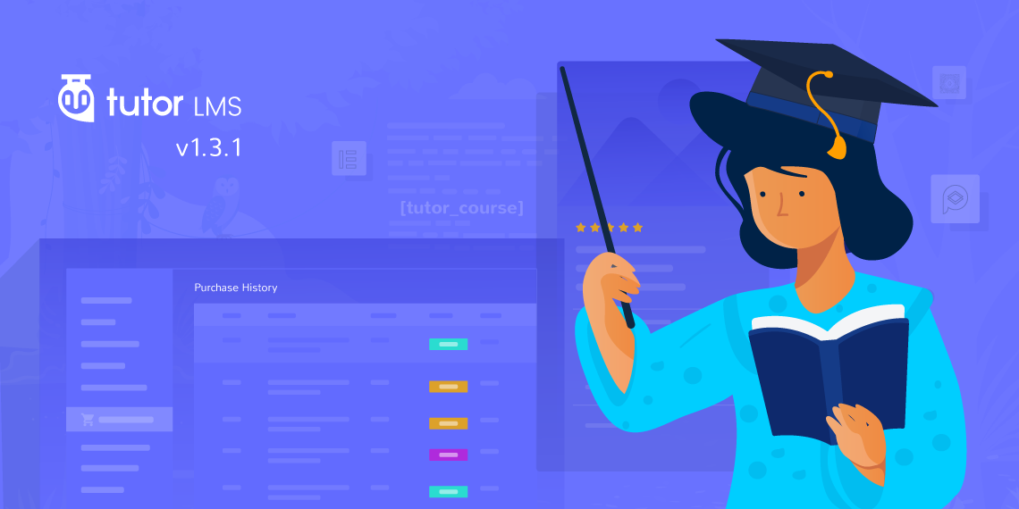 Tutor LMS v1.3.1 is On with Page Builder Support, Course Widget & More!