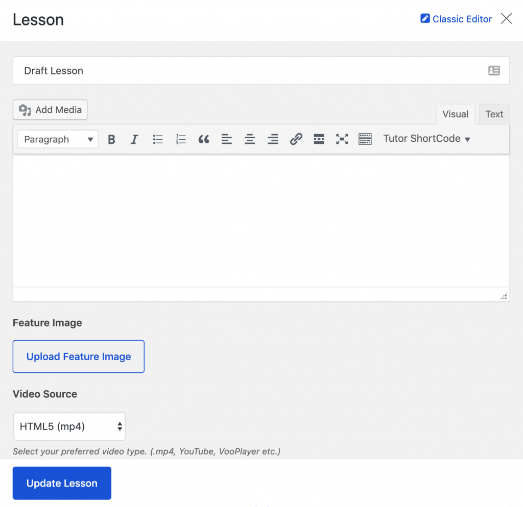 Lms Sidebar Tutor LMS v1.4.0: Page Builder Support, Manual Enrollment, Sticky ...