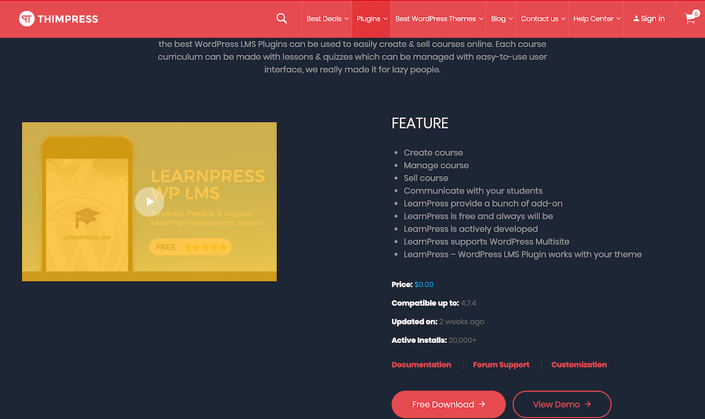 LearnPress WordPress LMS Plugin