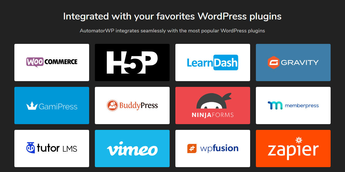 Plugins you can integrate with AutomatorWP