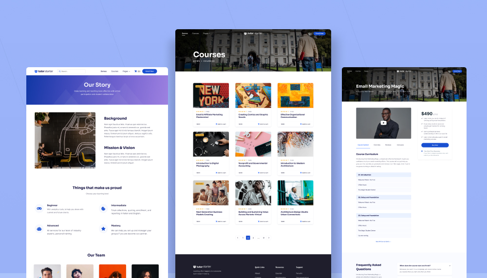 WordPress LMS Theme