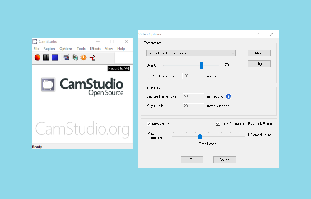 CamStudio screen recorder