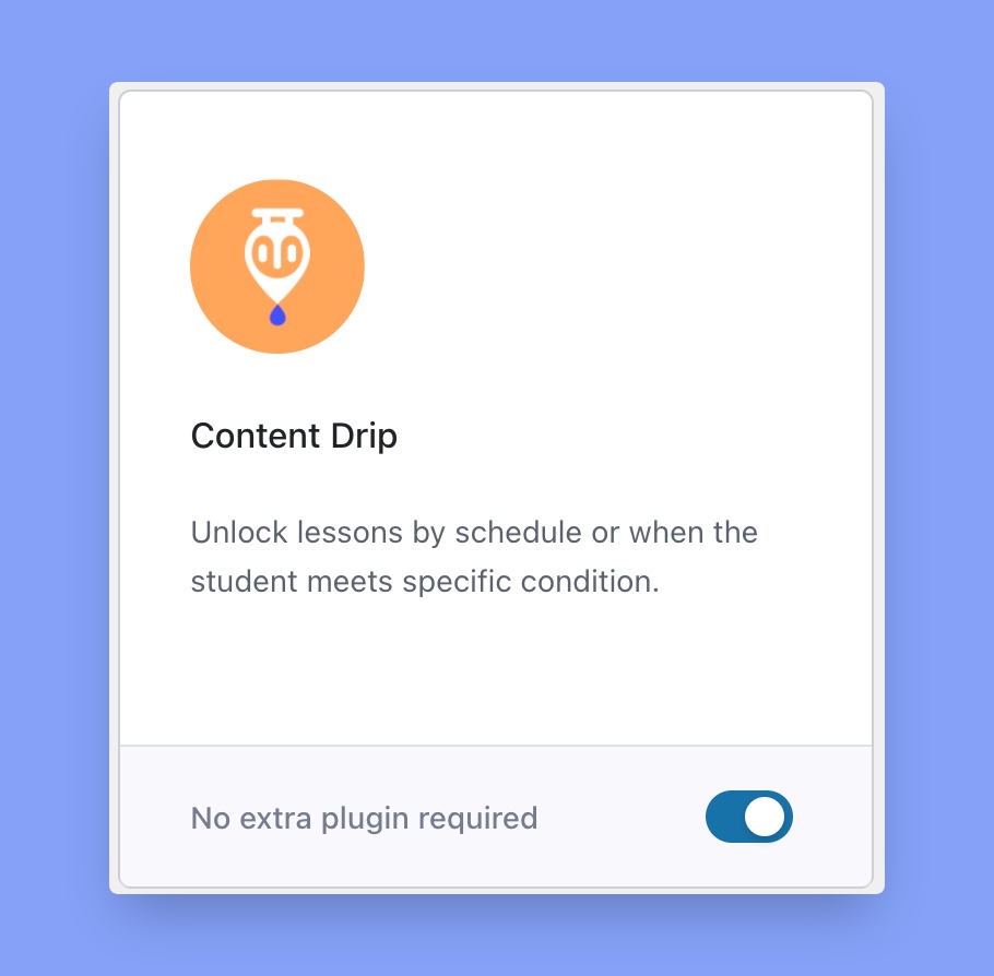 Tutor LMS Pro- Content Drip Add-on