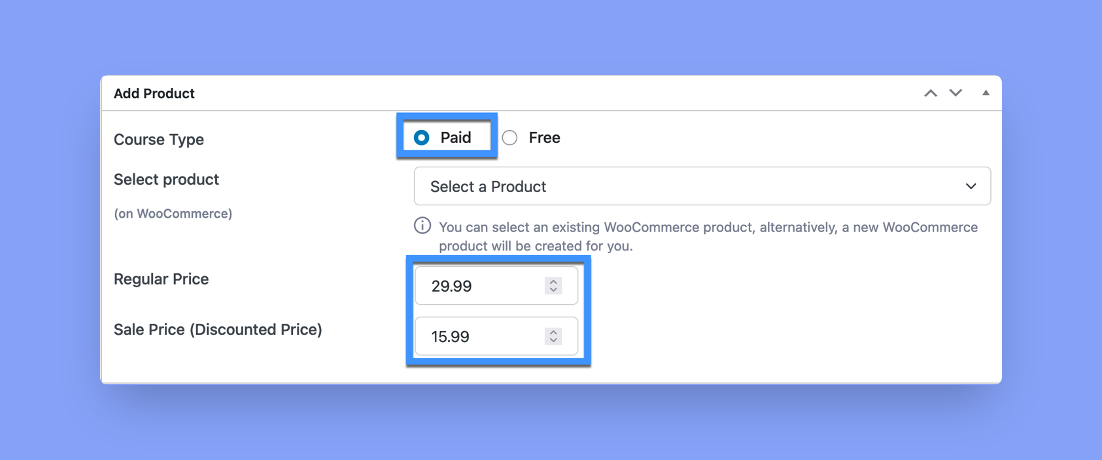 Tutor LMS - WooCommerce Attributes