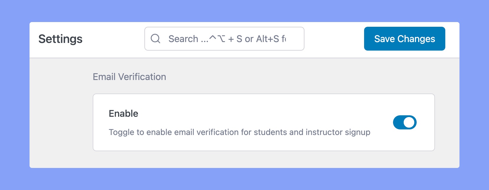 Tutor LMS Security- Email Verification