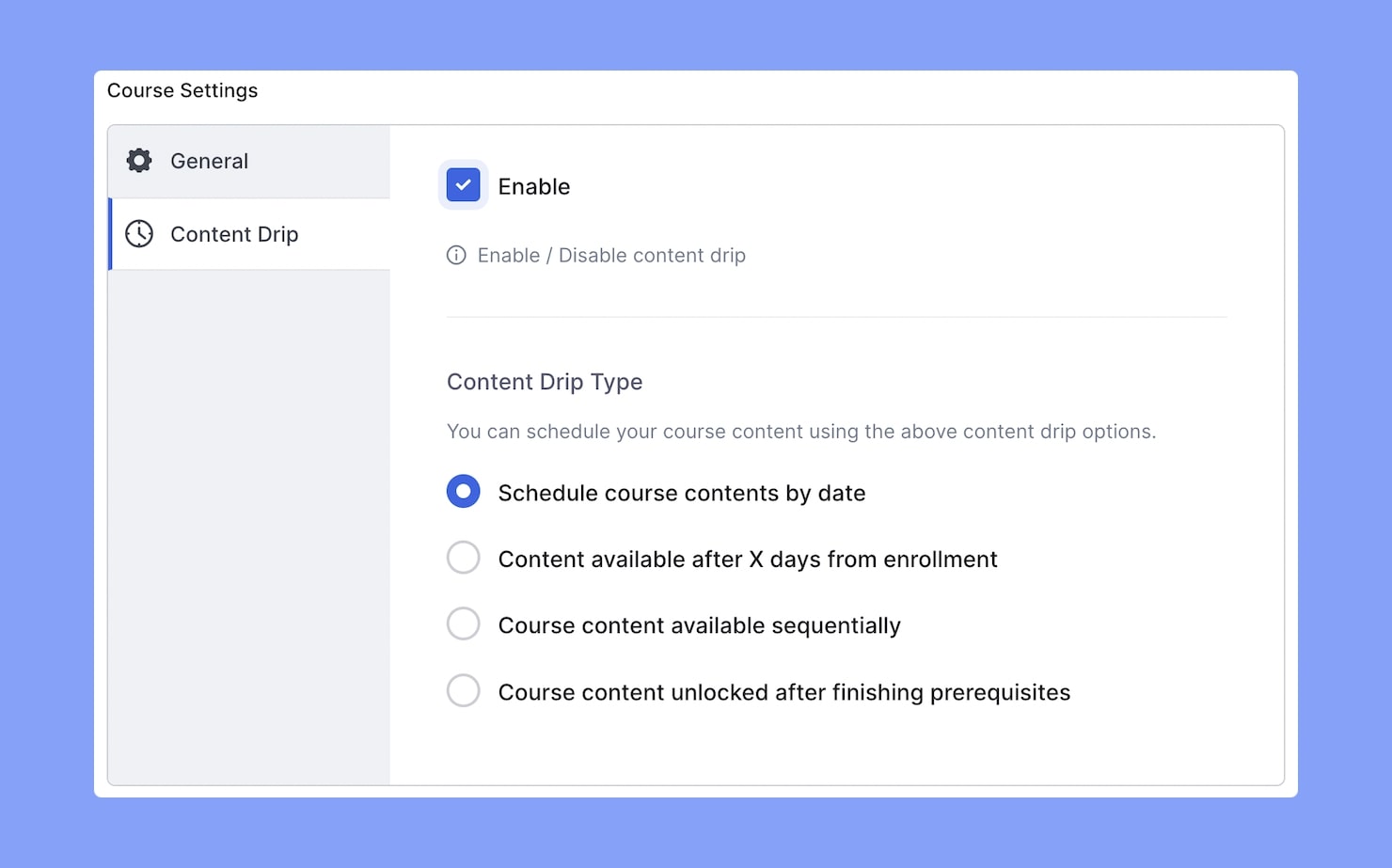 Tutor LMS Frontend Course Builder Content Drip