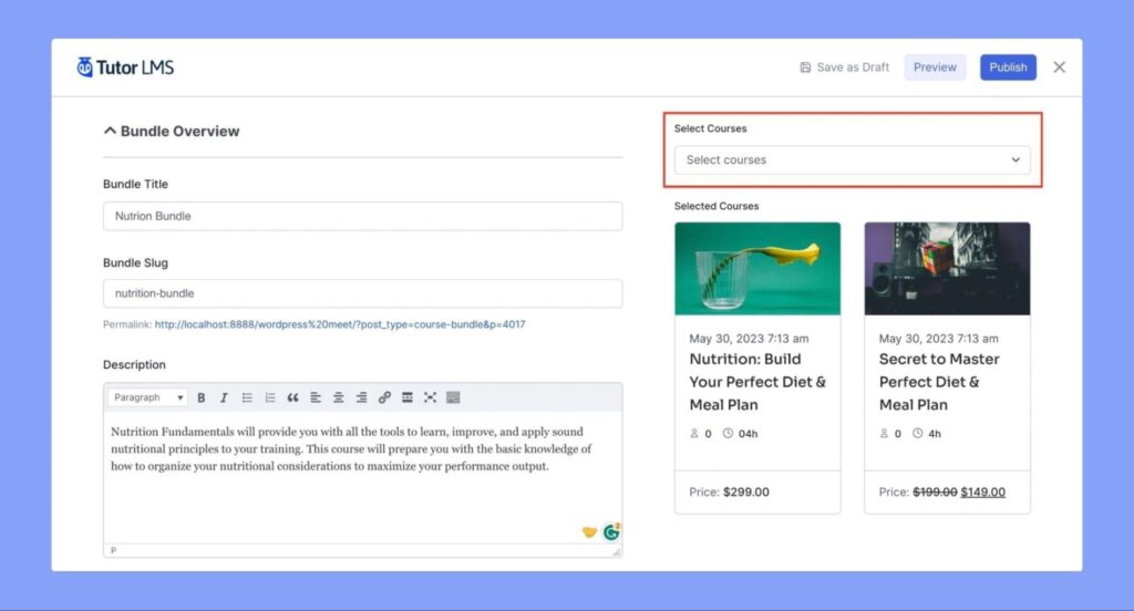 How To Create And Sell Course Bundles Using Tutor Lms Tutor Lms How To Create And Sell Course Bundles Using Tutor Lms Tutor Lms