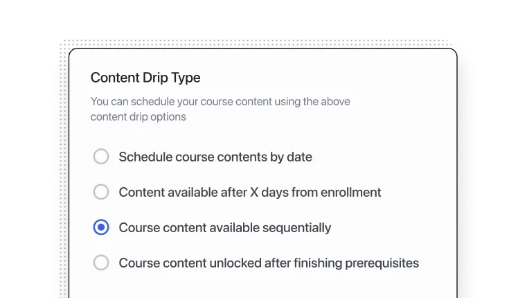 tutor-home-enable-content-drip