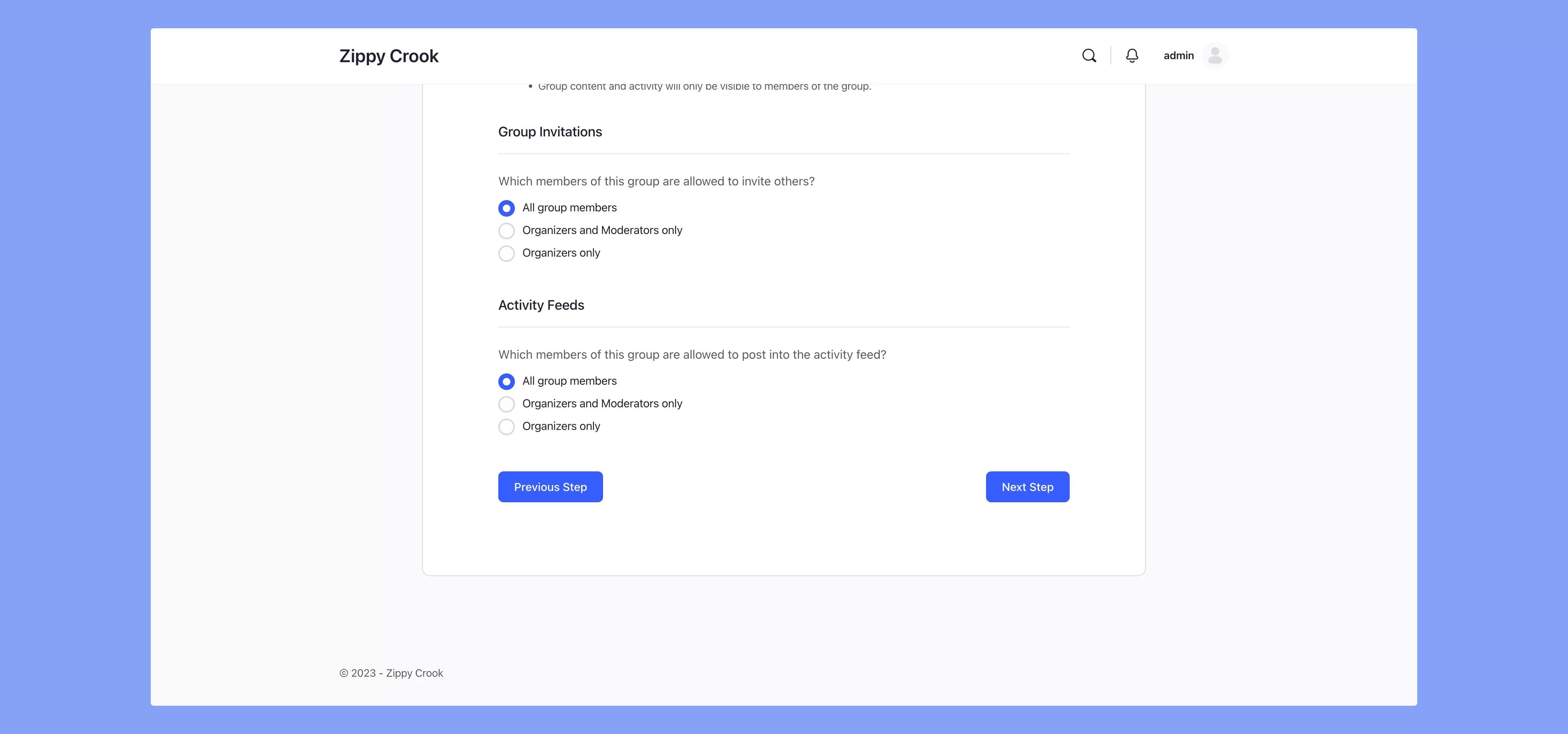 Set group options on BuddyBoss Tutor LMS integration