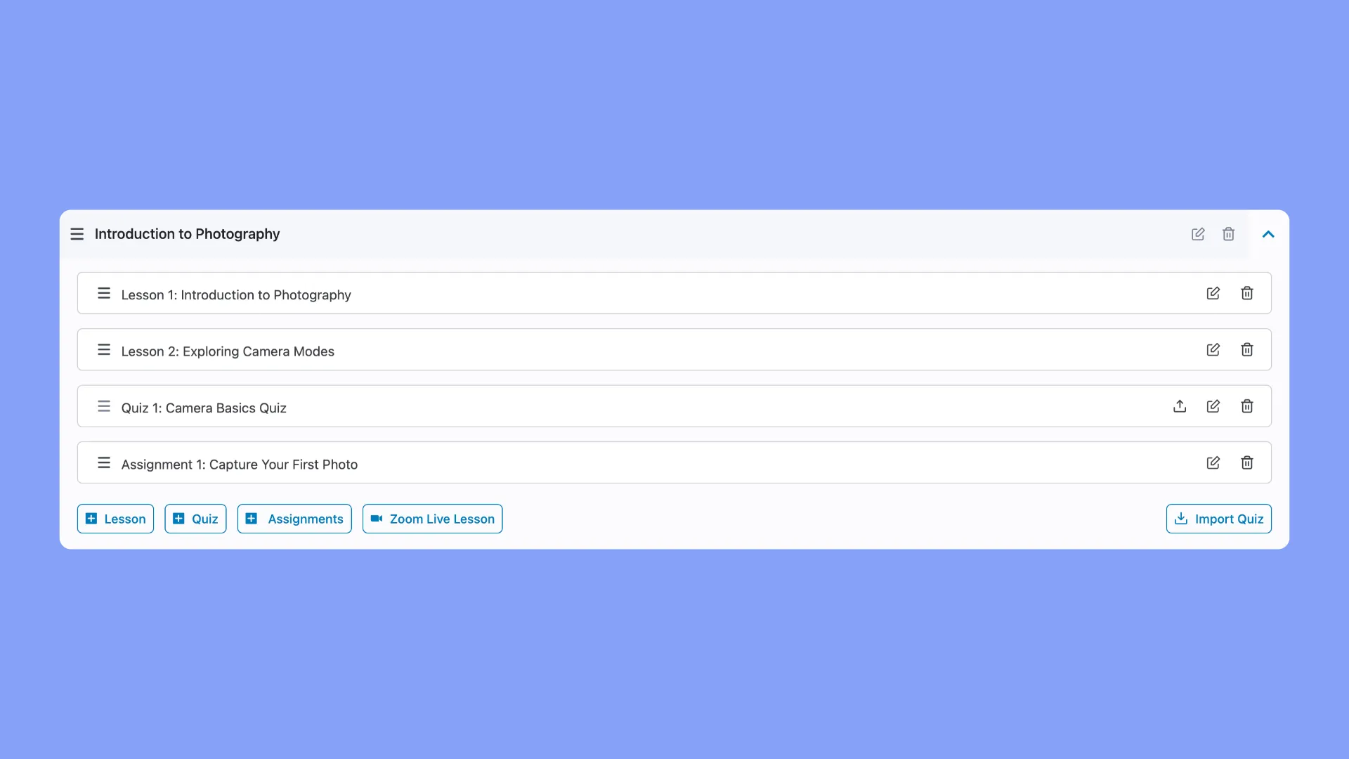 Tutor LMS- Lesson Segmentation