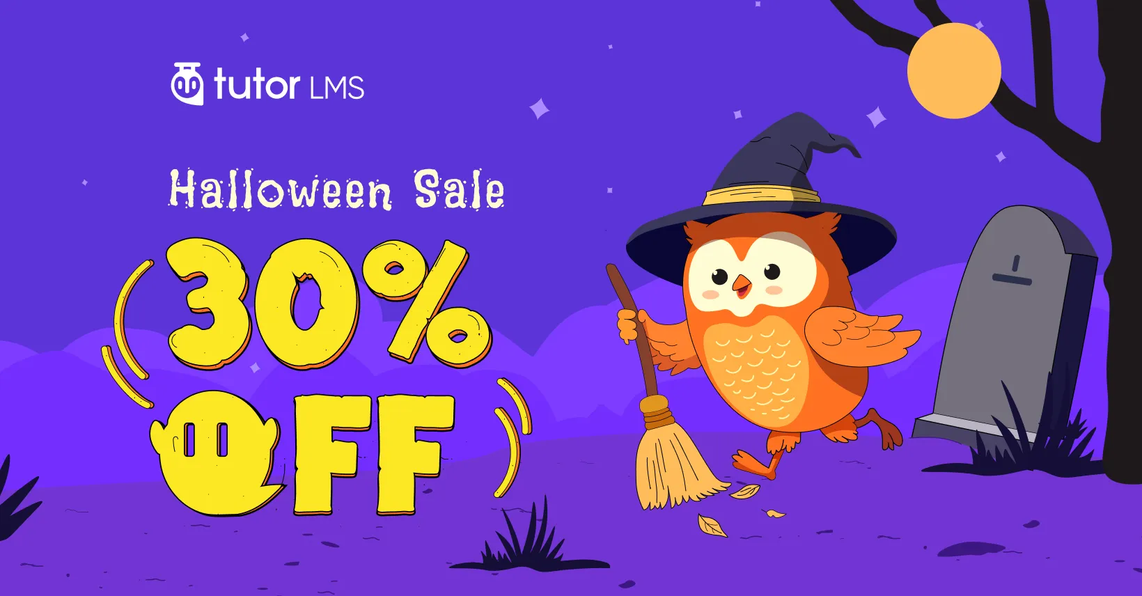 Get Ready for a 30% Slash in Price for Tutor LMS This Halloween!