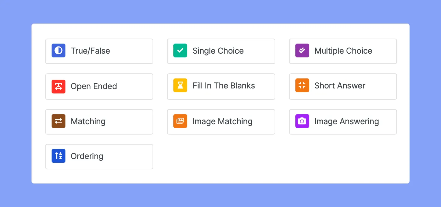 Formative assessment with Tutor LMS