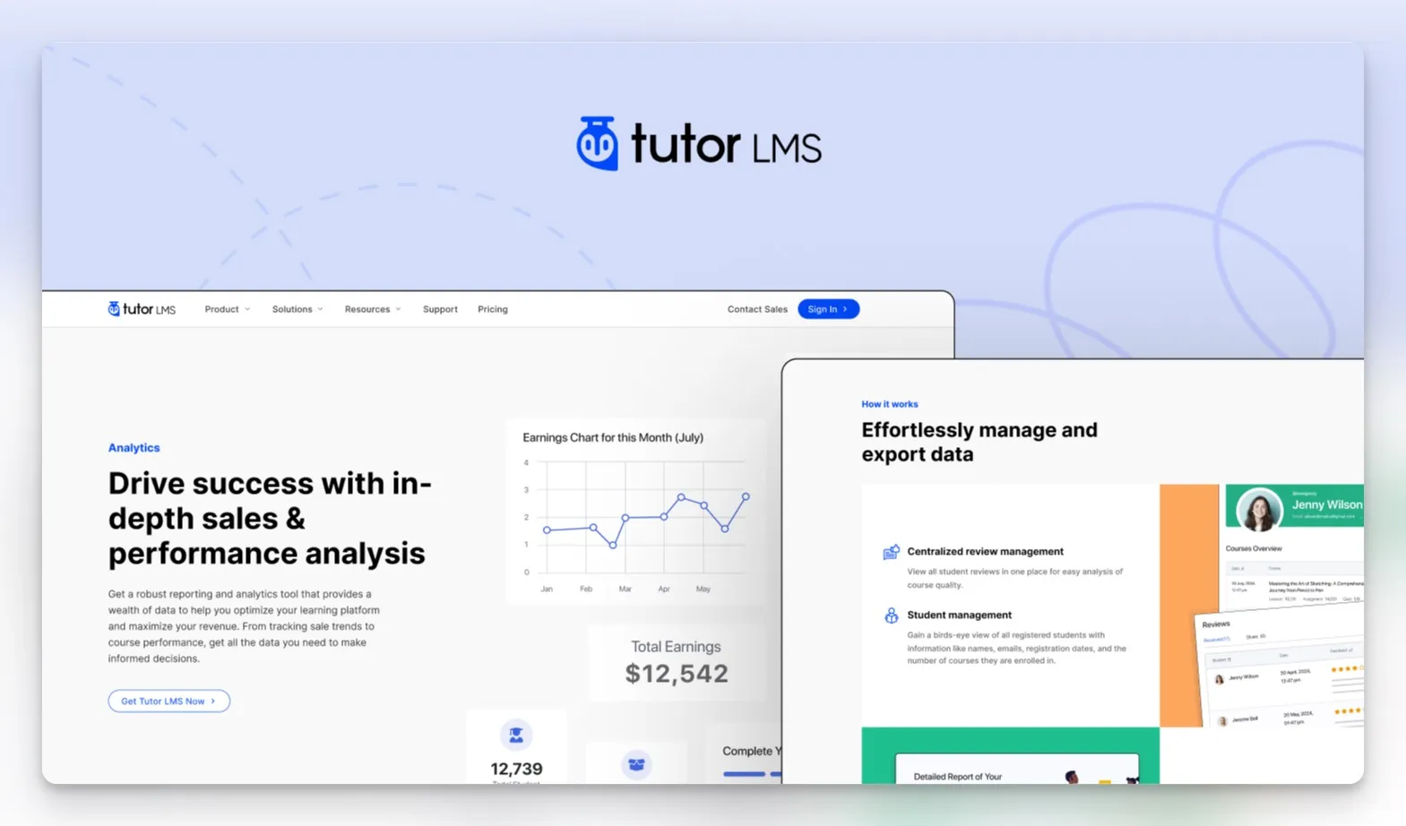 Gather Rich Student Data with Tutor LMS