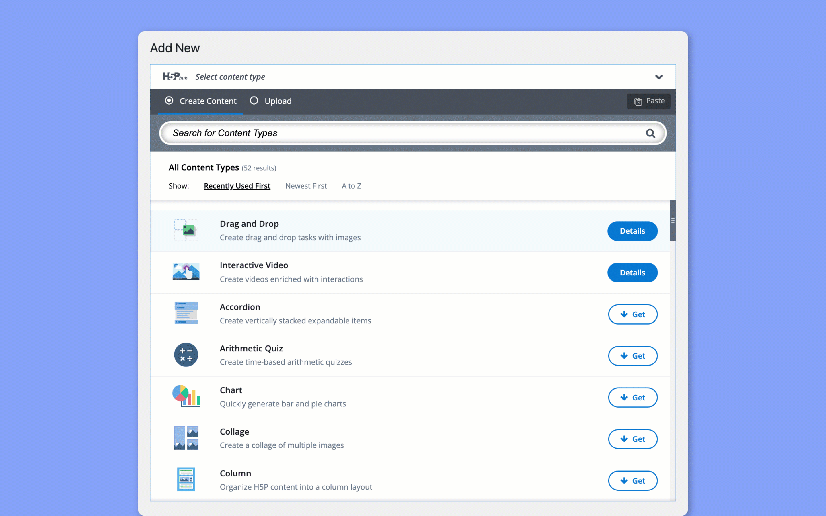 H5P Hub Tutor LMS Integration