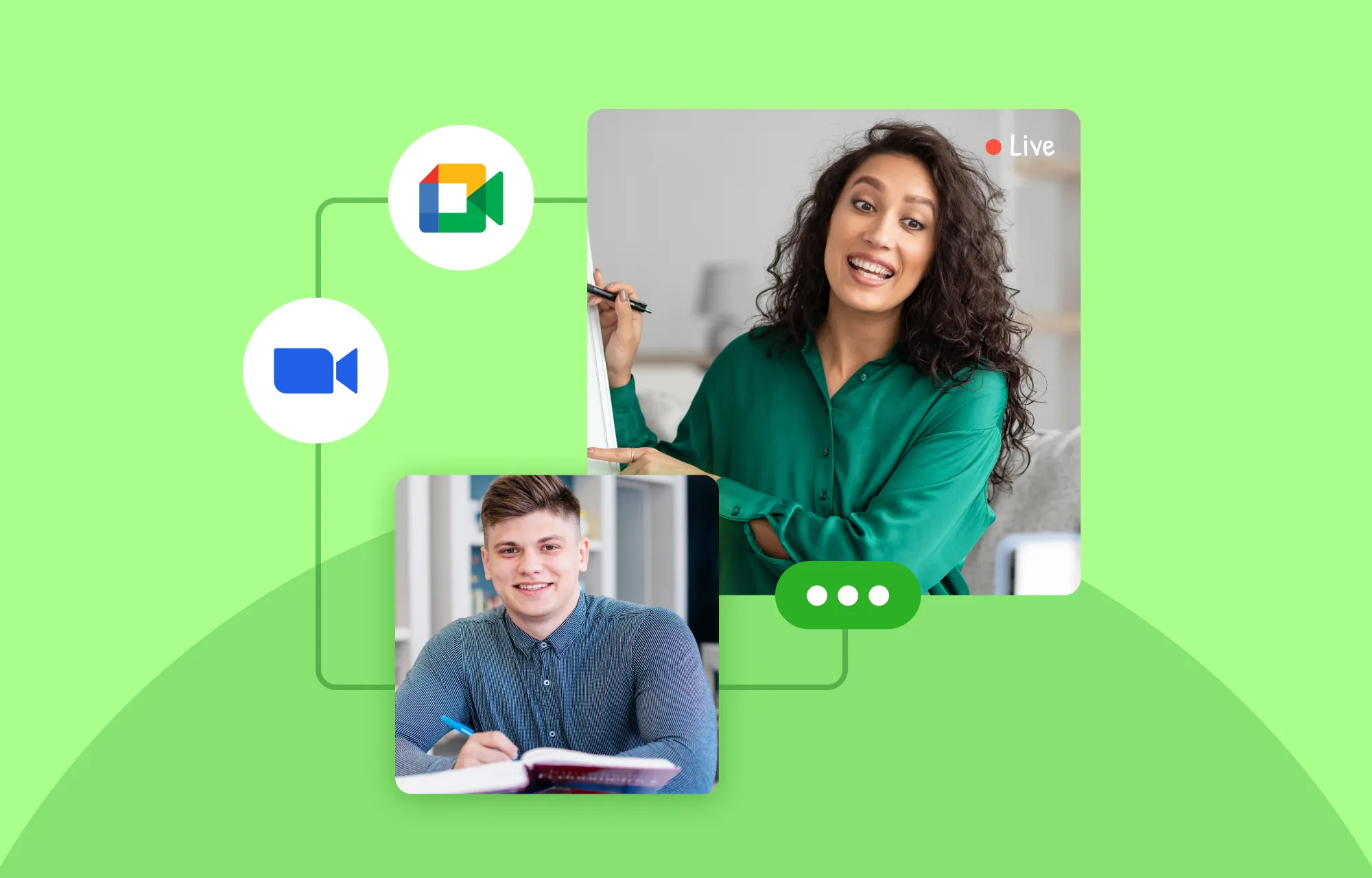 Live classes in Tutor LMS with Zoom and Google Meet
