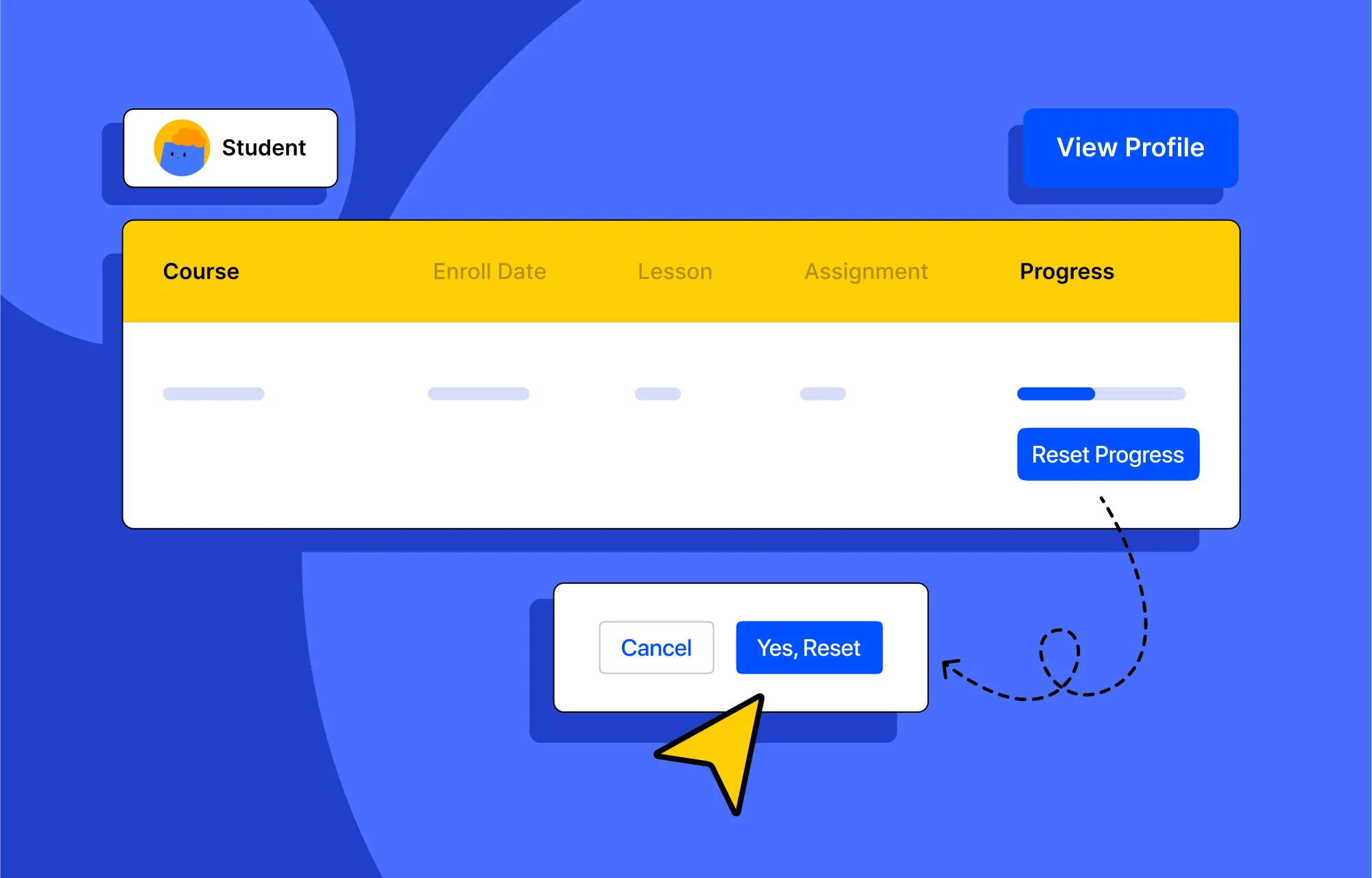 Tutor LMS v3.9.0 reset course progress