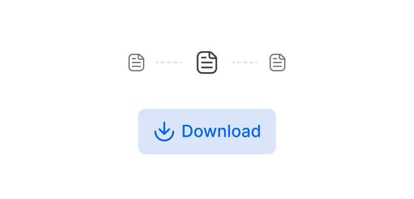 Multiple downloadable instructor files with download button