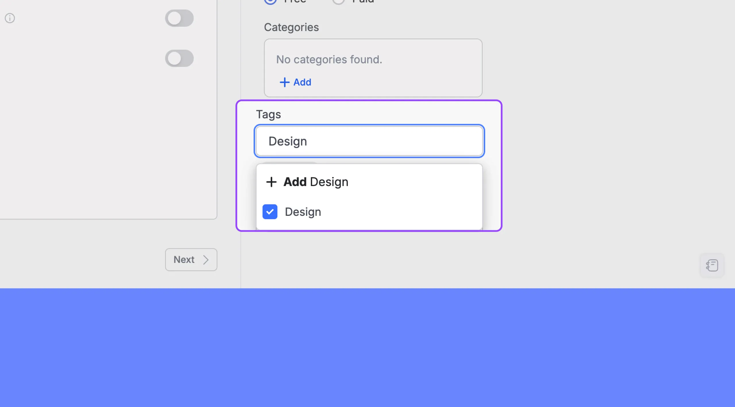 Adding Tags to courses for easy discoverability