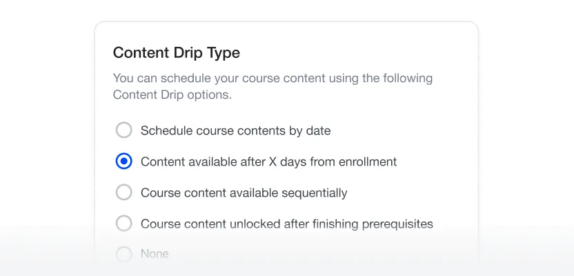 content-drip-settings-with-scheduled-release-options-for-courses