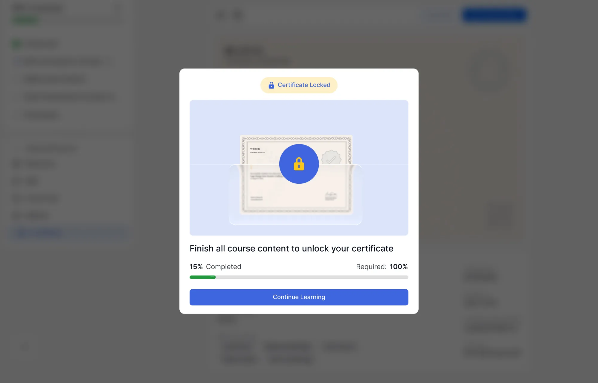 Earning and Sharing Certificates in Tutor LMS