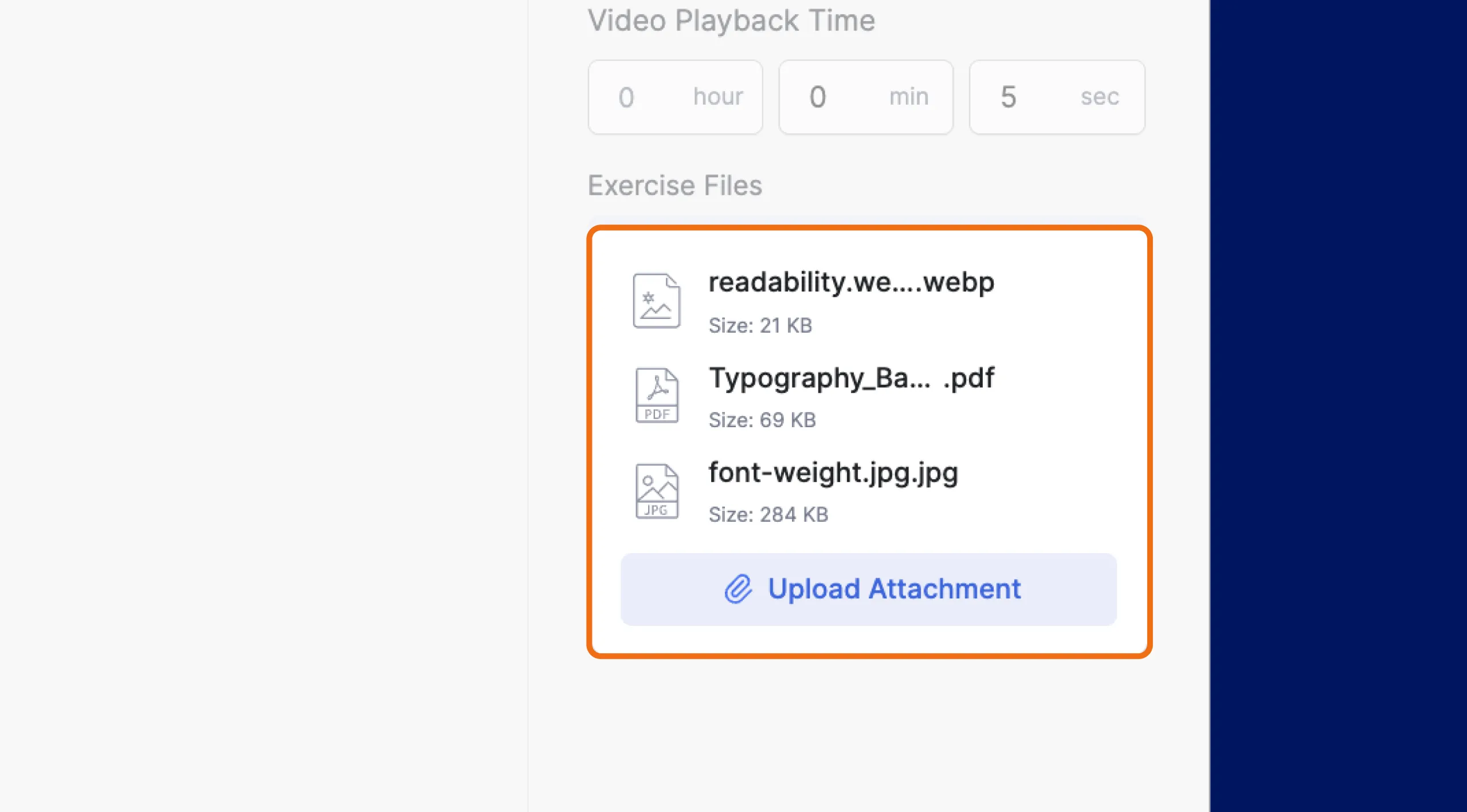 Lesson Exercise Files