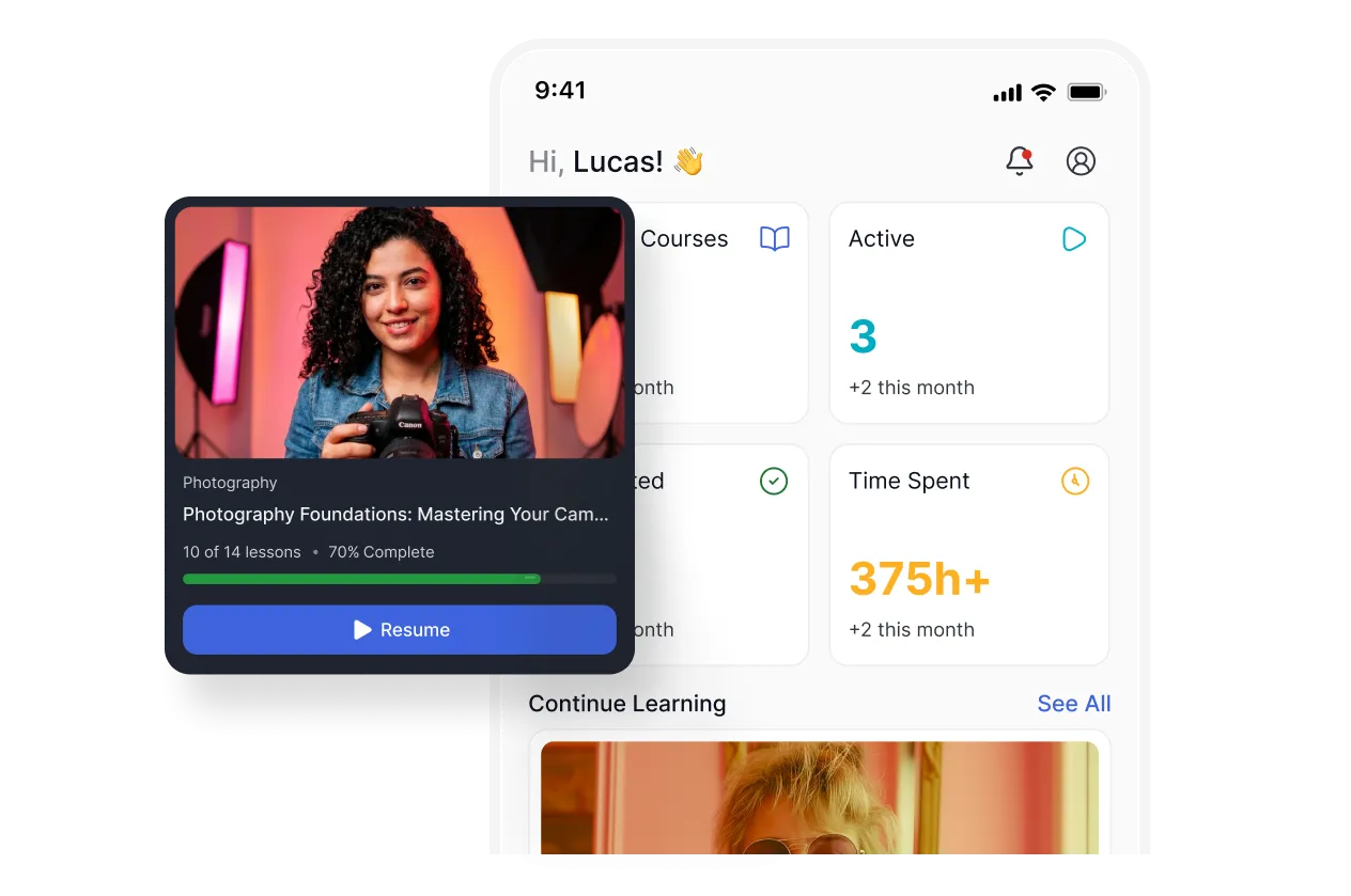 mobile-student-dashboard-showing-courses-stats-and-resume-button-2