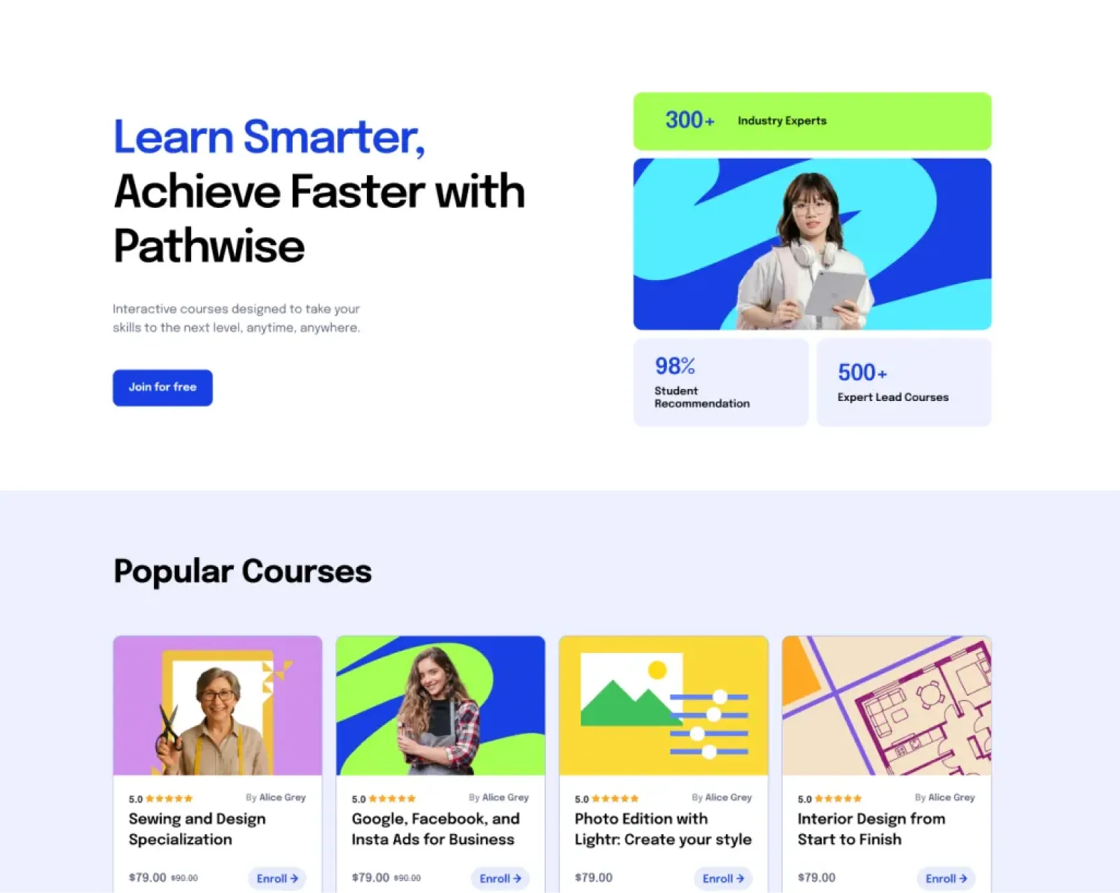Tutor LMS theme thumbnail