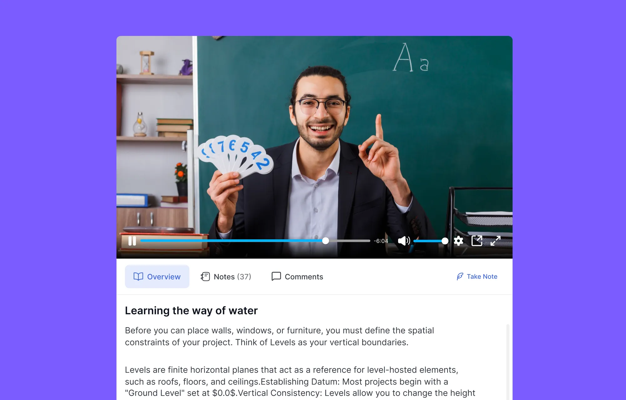 The Tutor Player