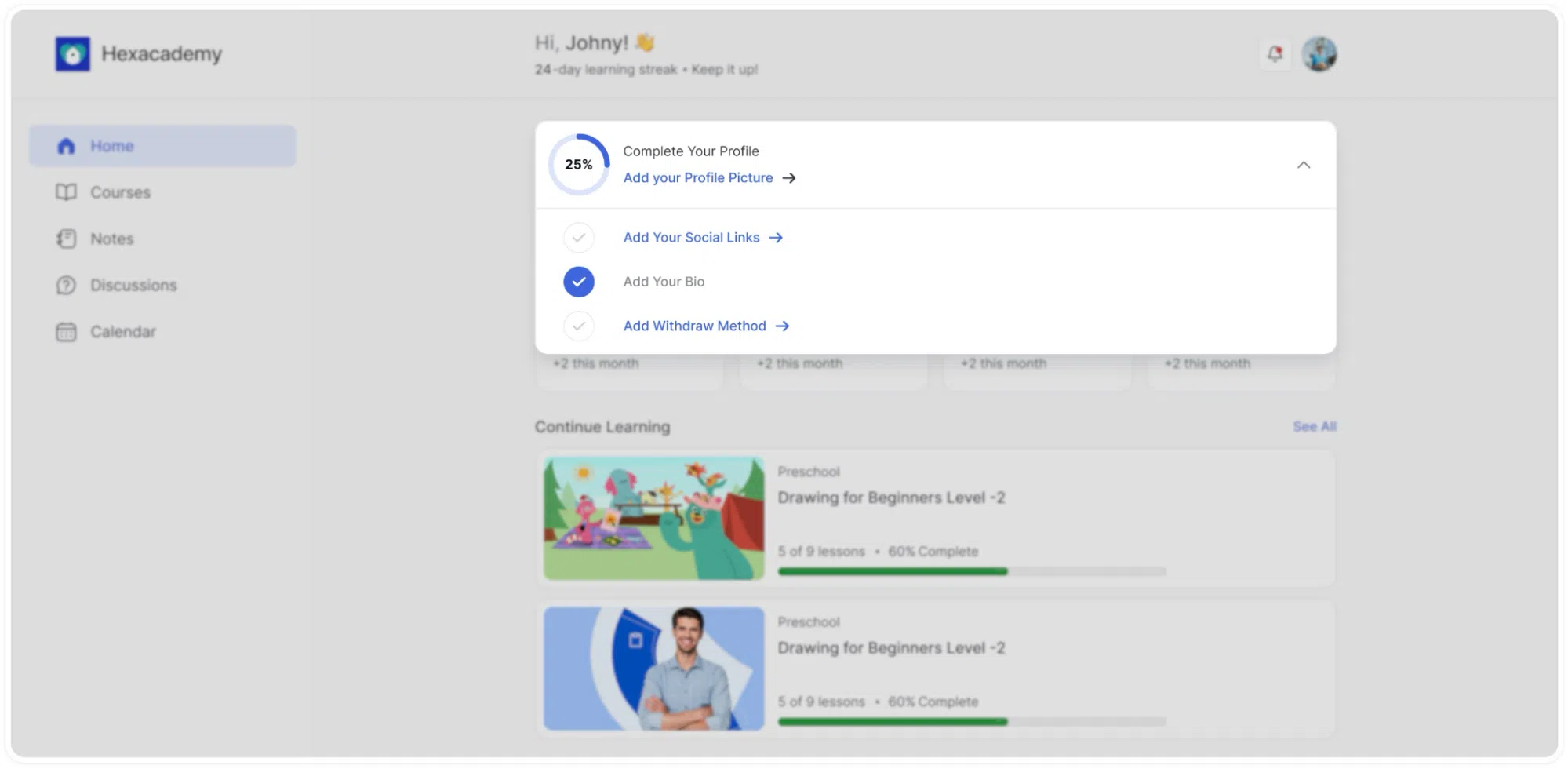 Tutor LMS- enable Profile Completion Notification How it Works