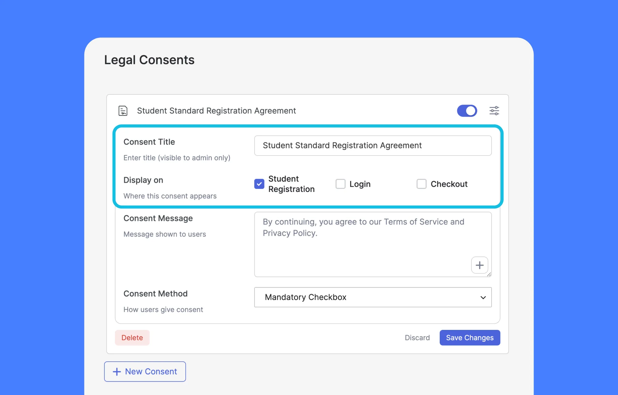  Assign a title and touchpoints