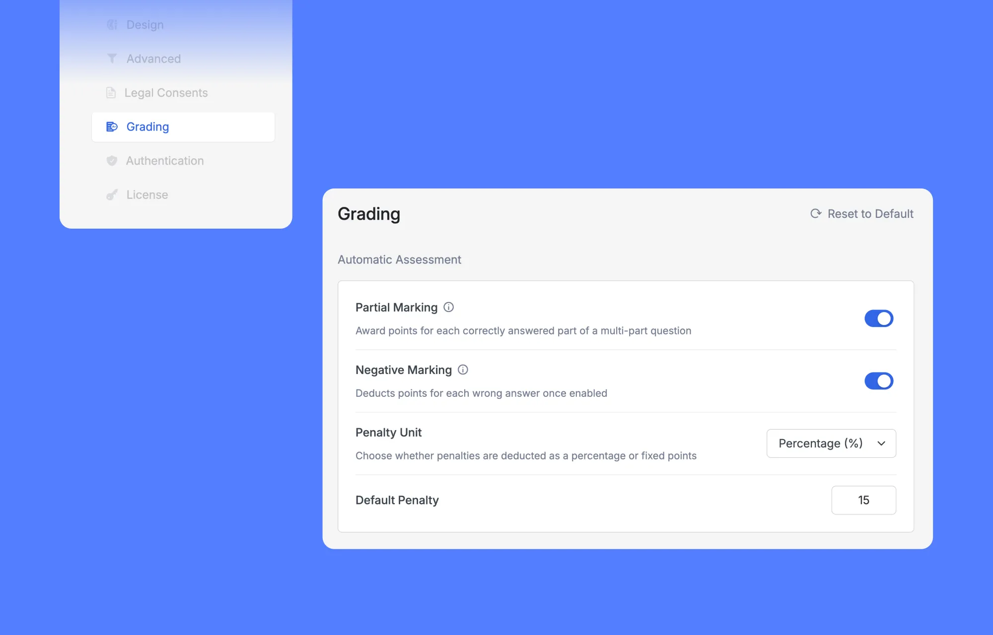 TUTOR- Access Global Grading Settings